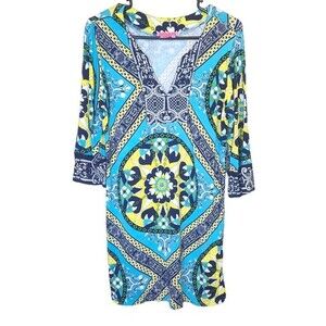 Joyous & Free Tunic Mandala Pattern  Size Large